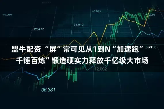 盟牛配资 “屏”常可见从1到N“加速跑” “千锤百炼”锻造硬实力释放千亿级大市场